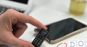 The smallest phone in the world