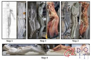 3D statue of the Christ of the Holy Shroud