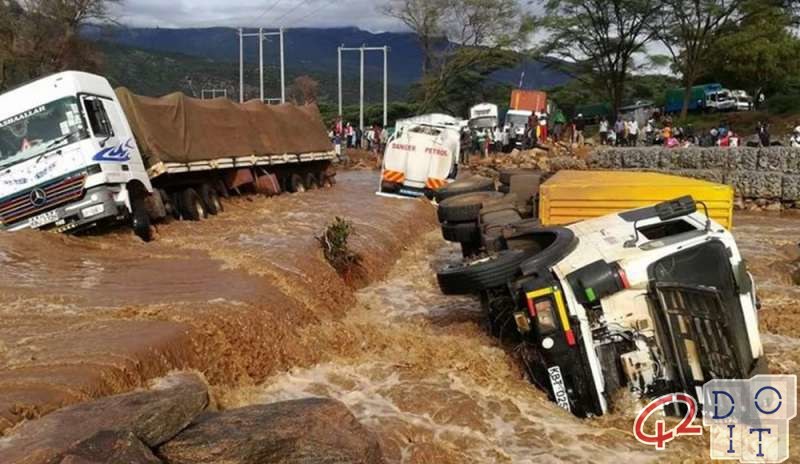 Kenya: baraj teslim oluyor, en az 41 ölü