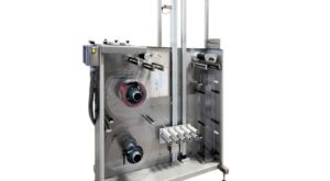 MOVABLE DOUBLE SLEEVE REEL STORAGE with splice operation made manually