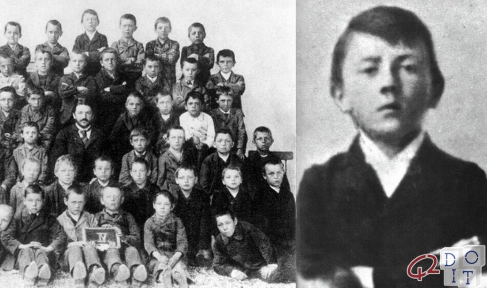 When Hitler was a child