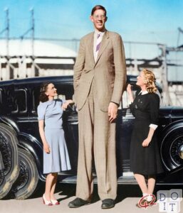 tallest man ever existed, rare movie of 1930