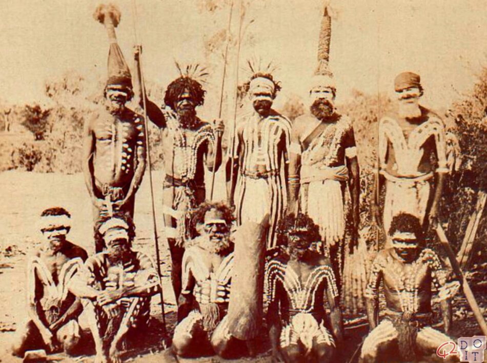 Australian aborigines....Filmed For The First Time (1932)