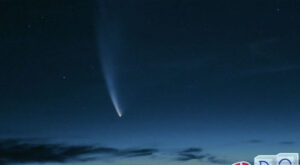 estrela do cometa chega ao natal