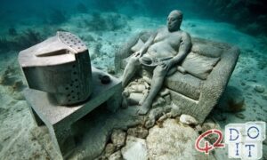 Canarias, aquí está el Museo del Atlántico: el primer museo submarino del mundo