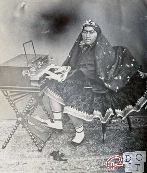 حريم ، نساء ، فارس ، إيران ، شاه فارس ، ناصر الدين شاه قاجار ، جمال ، جمال أنثوي ، جمال قديم ،
