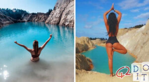 Estos Instagrammers se han hundido en el lago tóxico para recibir "me gusta" y ahora se están enfermando.