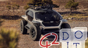 Audi AI: Trail quattro, das Geländewagen hat Drohnen statt Scheinwerfer