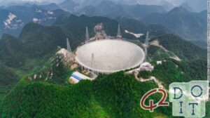 中国从太空探测到重复信号