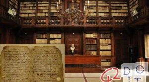 oldest library in the world, founded on 1 August of the year 517