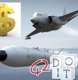 How much does each missile or bomb cost to the United States in 2021?