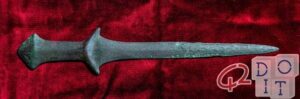 5000 year old sword discovered by a doctoral student in the Armenian monastery
