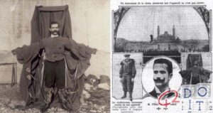 February 4, 1912 the first parachute video was also the first death filmed by a camera