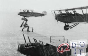 Stuntwoman Gladys Ingle