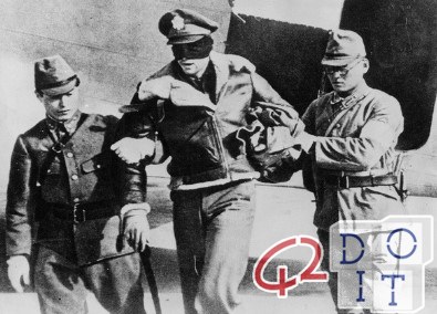 Amerikanische Piloten Gefangene sofort von den Japanern hingerichtet