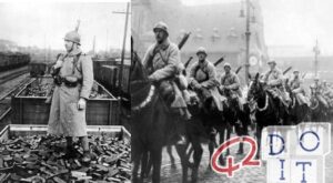 Okupacja, francuski, Ruhr, 1923 r,