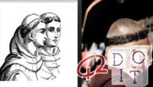 Tonsura, chapeaux, coupe, moines, moyen âge, Grégoire VII, Saint Paul, Paul VI,