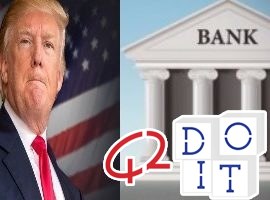 Donald, Trump, boicottato, banche, Deutsche, Bank, Signature, Bank, Bloomberg,